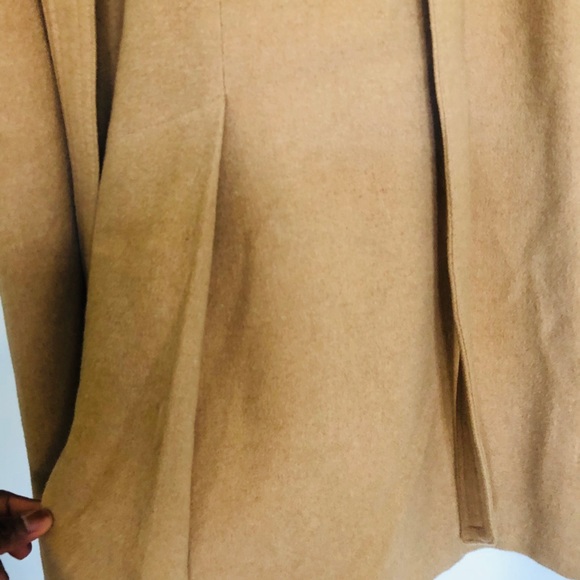 Vintage Tan 100% Camel Hair Coat